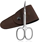 Solingen Scissors - Cuticle Scissors Germany - Curved Blade, Nail Scissors Germany - Pedicure Beauty Grooming Kit for Nail, Eyebrow, Eyelash, Dry Skin - Nail sicssors