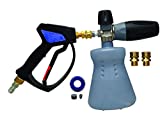 MTM Hydro 28 Special Foam Cannon and Spray Gun with Large Reservoir and Adjustable Nozzle - High-Pressure Foam Washer for Cars, Boats, Roofs & More