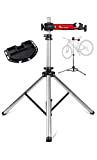 West Biking Bike Repair Stand(Max 85 Lbs) - Adjustable Foldable Bike Workstand with Quick Release,Bicycle Maintenance Rack Workstand for Home Mechanics,Tripod Base Park Tool Repair Stand