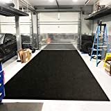 LINLA Premium Absorbent Oil Mat Contains Liquid Garage Floor Mat, Reusable, Washable, Protects Garage Floor or Driveway Surface, Shop,Parking, 6.6 ft x 8.5 ft