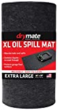 Drymate XL Oil Spill Mat (36' x 59'), Premium Absorbent Oil Pad - Reusable/Durable/Waterproof - Contains Liquids, Protects Garage Floor Surface (USA Made)