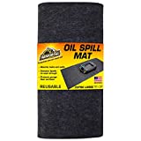 Armor All Oil Spill Mat (30' x 59'), Premium Absorbent Oil Pad – Reusable/Durable/Waterproof – Contains Liquids, Protects Garage Floor Surface (USA Made)