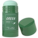 Green Tea Mask Stick for Face, Blackhead Remover with Green Tea Extract, Deep Pore Cleansing, Moisturizing, Skin Brightening, Removes Blackheads for All Skin Types of Men and Women