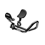 Profile Designs Airstryke V2 Aluminum Clip-on Aerobars Ano Matte Black, Adjustable Stack and Reach