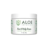 Aloe Infusion Body and Face Moisturizer - Natural Moisturizing Cream with Organic Aloe Vera - Skin Care for Dry Skin, Anti Wrinkle, Acne Scars, Rosacea, Psoriasis Eczema Cream Lotion for Men & Women