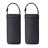 Bellotte Insulated Baby Bottle Bags (2 Pack) - Travel Carrier, Holder, Tote, Portable Breastmilk Storage