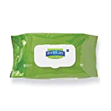 Medline FitRight Aloe Personal Cleansing Cloth Wipes, Scented, 600 Count, 8 x 12 inch Adult Large Incontinence Wipes