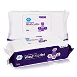 Medpride Disposable Premoistened Washcloths - Non Irritating Adult Cloth Wipes With Aloe Vera & Lanolin For Sensitive Skin- 8” x 12” Extra Soft Multipurpose Cleansing / Incontinence Wipes- 80 Cloths