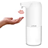SPLASH Automatic Soap Dispenser Liquid - Sanitizer Countertop Touchless with Motion Sensor 10.14 Oz Battery Operated, IPX4, Free Standing Suitable for Kitchen Bathroom Sinks (White)
