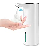 Automatic Touchless Soap Dispenser, Oyye 15.37oz/450ml Rechargeable Electric Foaming Soap Dispenser with Adjustable Switches Infrared Motion Sensor, Suitable for Bathroom/Kitchen/Office/Hotel