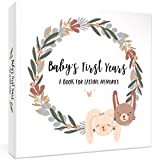 Beautiful Baby Memory Book for Modern Families - First 5 Years Gender Neutral Journal Records All Your Baby Girl or Boy's Milestones - Scrapbook/Keepsake Album To Collect Photos and Precious Memories