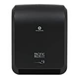 Pacific Blue Ultra 8” High-Capacity Automated Touchless Paper Towel Dispenser by GP PRO (Georgia-Pacific), Black, 59590, 12.9” W x 9” D x 16” H, 1 Dispenser