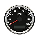 ELING Warranted MPH GPS Speedometer Odometer 160MPH For Car Motorcycle Tractor Truck With Backlight 85mm 12V/24V