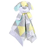 Minky Animal Snuggler Lovey Blanket for Kids, Babies, Boys, Girls, Gender Neutral Security Blanket with Stuffed Animal