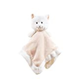 SimpliCute Cat Plush Snuggle Toy Baby Security Blanket - 6' x 6' Kitty Stuffed Animal Security Blankets for Babies