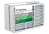 Filterbuy 20x25x5 Air Filter (2-Pack, MERV 8), Pleated Replacement HVAC AC Furnace Filters for Honeywell, Carrier, Bryant, Day & Night, Lennox, and Payne (Actual Size: 19.88' x 24.75' x 4.38')