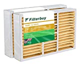 Filterbuy 20x25x5 Air Filter (2-Pack, MERV 11), Pleated Replacement HVAC AC Furnace Filters for Honeywell, Carrier, Bryant, Day & Night, Lennox, and Payne (Actual Size: 19.88' x 24.75' x 4.38')