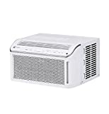 GE Profile Ultra Quiet Window Air Conditioner 6,150 BTU, WiFi Enabled Energy Efficient for Small Rooms, Easy Installation with Included Kit, 6K Window AC Unit, Energy Star, White