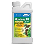 Monterey LG6332 Bacillus Thuringiensis (B.t.) Worm & Caterpillar Killer Insecticide/Pesticide Treatment Concentrate, 16 oz