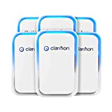 Clarifion - Air Purifiers for Home (6 Pack), Bedrooms, Negative Ion Generator, Highest Output Filter, Quiet, Portable Air Cleaner for Dust, Pets, Odors, Smoke, Allergens, Apartment essentials - White