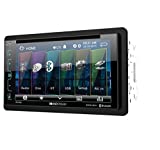 Soundstream VR-65B Double-DIN Bluetooth DVD/CD/AM/FM in-Dash Car Stereo with 6.2' Smart Sense Screen