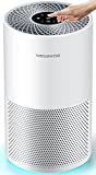MEGAWISE Smart Air Purifier for Home Large Room up to 1008ft², H13 True HEPA Filter with Smart Air Quality Sensor, Sleep Mode, Quiet Air Cleaner for Pollen, Pets Hair, Odors, Smoke, Dust, Ozone Free