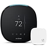 ecobee4 Smart Thermostat with Built-in Alexa, Room Sensor Included