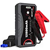NEXPOW Car Jump Starter, 1500A Peak 12800mAh Battery Starter Q10S (Up to 7.0L Gas and 5.5L Diesel Engine), 12V Auto Battery Booster, Lithium Jump Box with LED Light/USB QC3.0