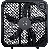 Genesis 20' Box Fan, 3 Settings, Max Cooling Technology, Carry Handle, Black
