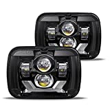2021 New Osram Chips 180W DOT 500% Brighter Anti-glare H6054 5x7 7x6 Led Headlights, w/ DRL Turn Signal Hi/Low Sealed Beam Compatible with Jeep Cherokee XJ Wrangler YJ Ford Chevy GMC Toyota Nissan etc