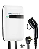 EVoCharge EVSE, Level 2 Electric Vehicle Charging Station with 18 ft Cable, 240V 32A, UL Listed EV Charger, NEMA 6-50 Plug, Indoor/Outdoor Rated, Charge up to 8X Faster Than Level 1