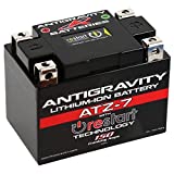 Antigravity ATZ-7-RS Lithium Ion Battery with BMS and Re-Start Technology - 150cca 1.32 Pounds 7Ah Lightweight Motorcycle Battery - Replaces YTZ5S - YTZ7S - YTZ8V - YTX4L-BS - YTX5L-BS - YTX7L-BS