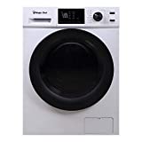 Magic Chef MCSCWD27W5 2.7 Cubic Foot Front Load Washing Washer And Dryer Machine Combo Combination Appliance, White