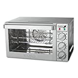 Waring Commercial WCO250X Quarter Size Pan Convection Oven, 120V, 5-15 Phase Plug