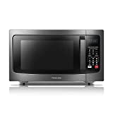 Toshiba EC042A5C-BS Countertop Microwave Oven with Convection, Smart Sensor, Sound On/Off Function and LCD Display, 1.5 CU.FT, Black Stainless Steel