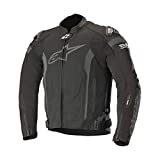 Alpinestars Men's T-Missile Air Motorcycle Jacket Tech-Air Compatible, Black/Black, Medium