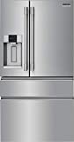 Frigidaire Professional PRMC2285AF 36 Stainless Steel Counter Depth 4-Door French Door Refrigerator with 21.8 cu. ft. Capacity Ice & water Dispenser and Energy Star Certified