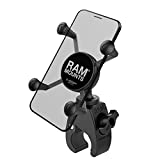 RAM Mounts X-Grip Phone Mount with RAM Snap-Link Tough-Claw RAM-HOL-UN7-400U for Motorcycle, ATV/UTV, Bike