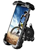 Bike Phone Holder, Motorcycle Phone Mount - Lamicall Bicycle Handlebar Cell Phone Clamp, Scooter Phone Clip for Phone 11 Pro Max, S9 and 4.7'- 6.8' Cellphone