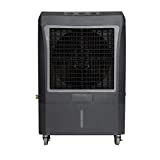 Hessaire 950 Sq. Ft. Outdoor Portable 3,100 CRM 3 Speed 10.7 Gallon Evaporative Cooler Humidifier with Continuous Auto Fill for Outdoor Use Only, Gray