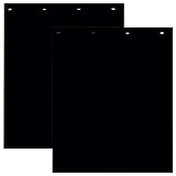 Buyers Products Polymer Mud Flaps - Pair, 24in.W x 36in.L, Black, Model Number RC36PPB