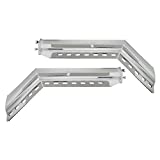 TORQUE Stainless Steel Mud Flap Hanger 30 Inch 45 Degree Angled 2-1/2 inch Bolt Pattern (TRMFH304)