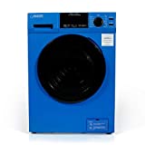 Equator 18 lbs Combination Washer Dryer - Sanitize, Allergen, Winterize,Vented/Ventless Dry- 2021 Model (Blue)