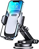 Cocoda Phone Mount for Car, [Never Fall Off Suction] Car Phone Holder Mount for Dashboard & Windshield, Car Phone Mount Compatible with iPhone 13 Pro Max/12/11, Samsung Galaxy S20/Note 20 All Phones