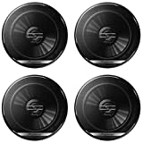 4 x Pioneer TS-G1620F 6.5-inch 2-Way Car Audio coaxial Speakers 6-1/2' with DiscountCentralOnline 25ft Speakers Wire