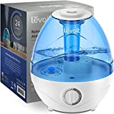 LEVOIT Humidifiers for Bedroom Large Room (2.4L Water Tank), Cool Mist Vaporizer for Home Whole House, Quiet for Baby Kids Nursery, Ajustable 360° Rotation Nozzle, Auto Shutoff, Night Light, BPA-Free