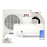 Cooper & Hunter 12,000 BTU, 115V Ductless Mini Split AC/Heating System Pre-Charged Inverter Heat Pump with 16ft Installation Kit