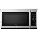 Galanz GLOMJB19S2SWZ-10 Over The Range Microwave, Sensor Cook, True Steam Kit, White LED Display, 1000W/120Volts, Stainless Steel, 1.9 Cu Ft