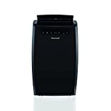 Honeywell Classic Portable Air Conditioner with Dehumidifier & Fan, Cools Rooms Up to 500 Sq. Ft. with Drain Pan & Insulation Tape, MN4CFSBB9 (Black)