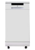 SPT APPLIANCE SD-9263WA White 18″ Energy Star Portable Dishwasher